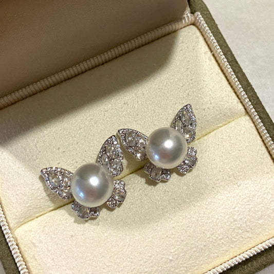 Little Butterfly Australian South Sea Pearl Earrings SES0850