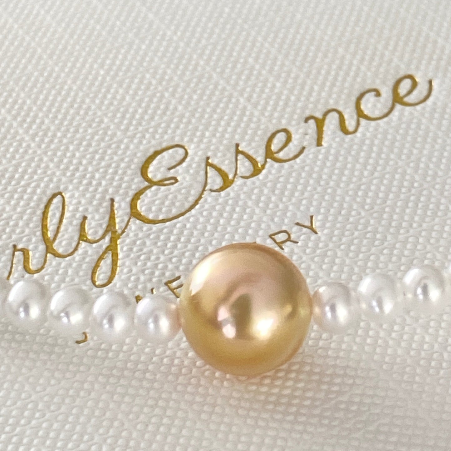 South Sea Gold Pearl & Freshwater Rice Pearl Strands SFSS3595
