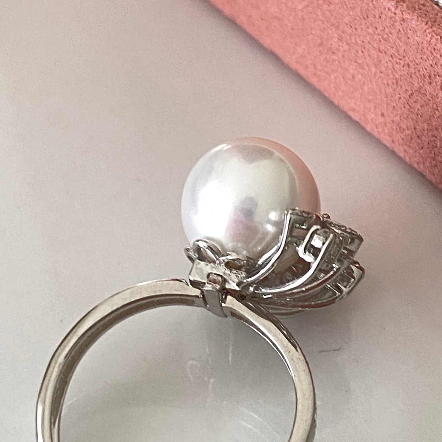 Dual-Purpose Freshwater Pearl Ring/Pendant FRSGF1011