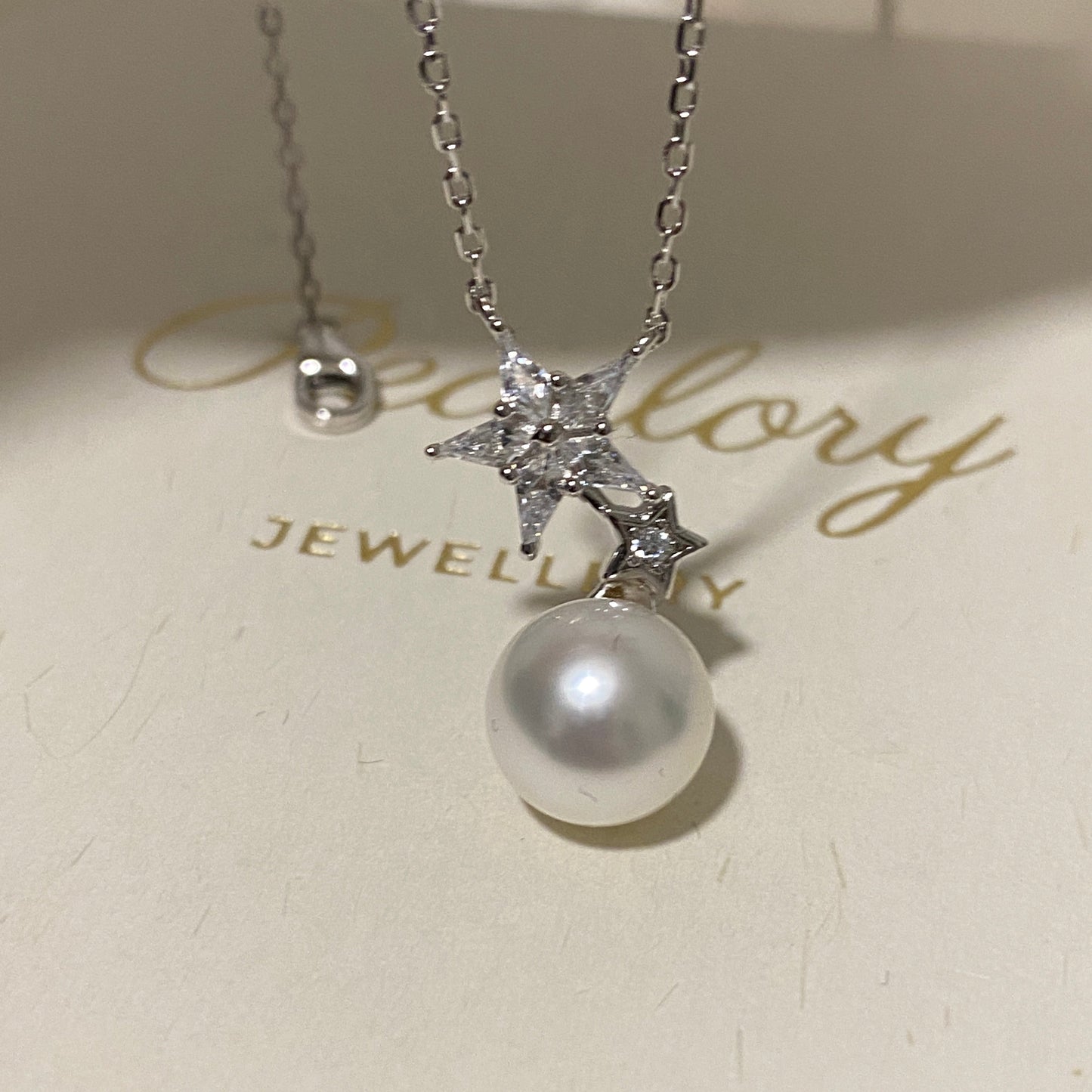 (Pre-order) 9mm Gemini Australian South Sea Pearl Necklace SNSZ0900