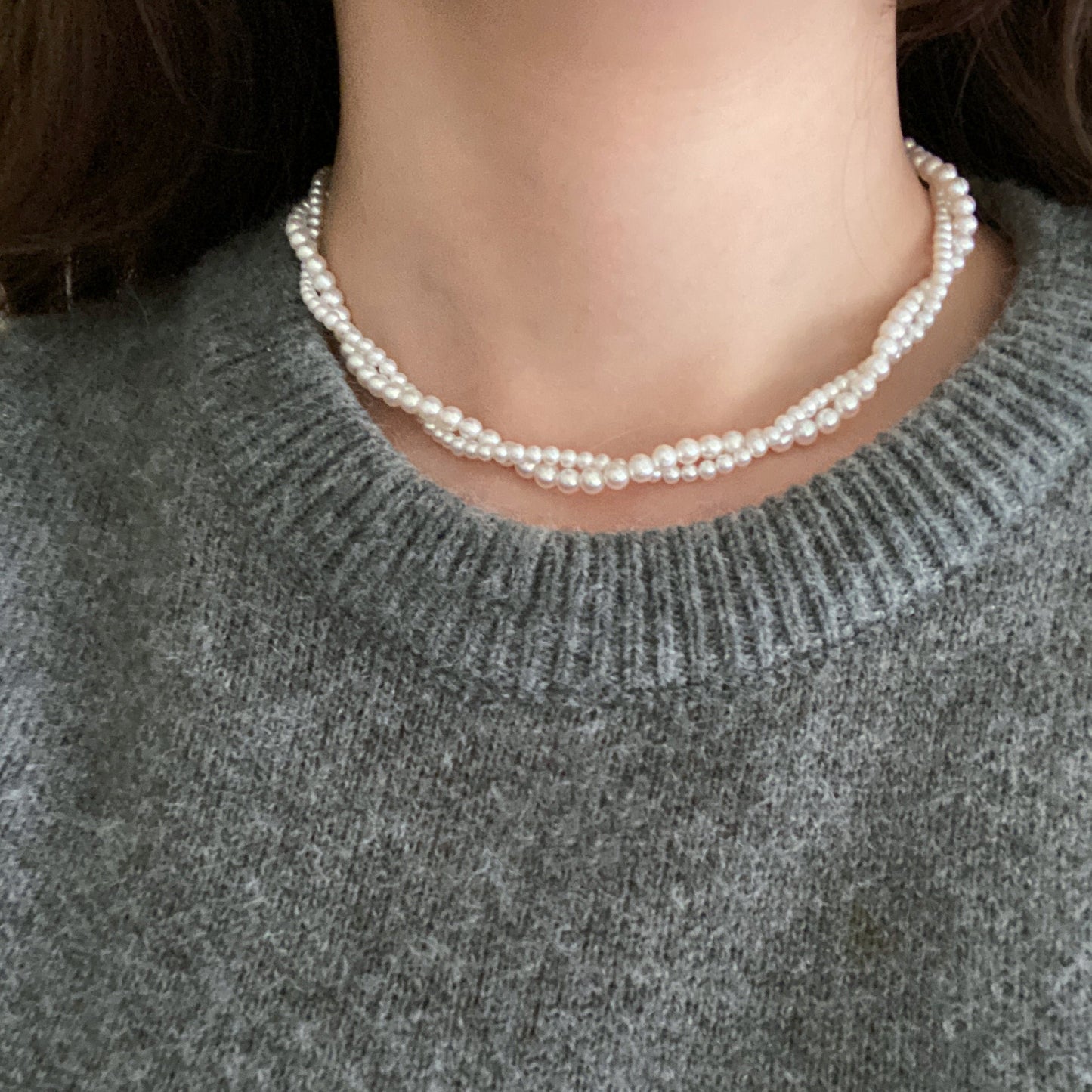 (Pre-order) Versatile Classic Double-Layer Pearl Strands FSS3500