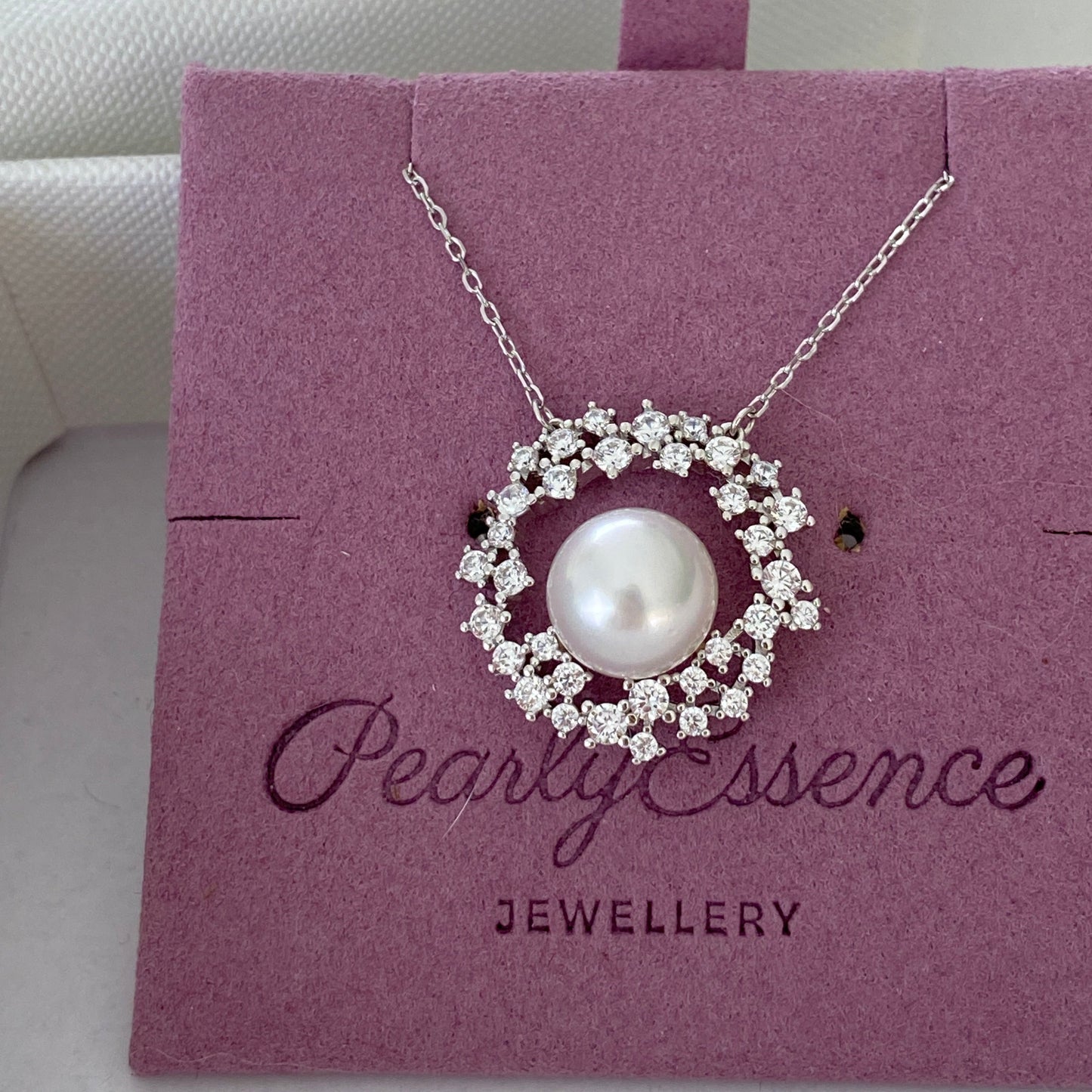 (Pre-order) Ice Snow Garland Australian South Sea Pearl Necklace SNSP0980