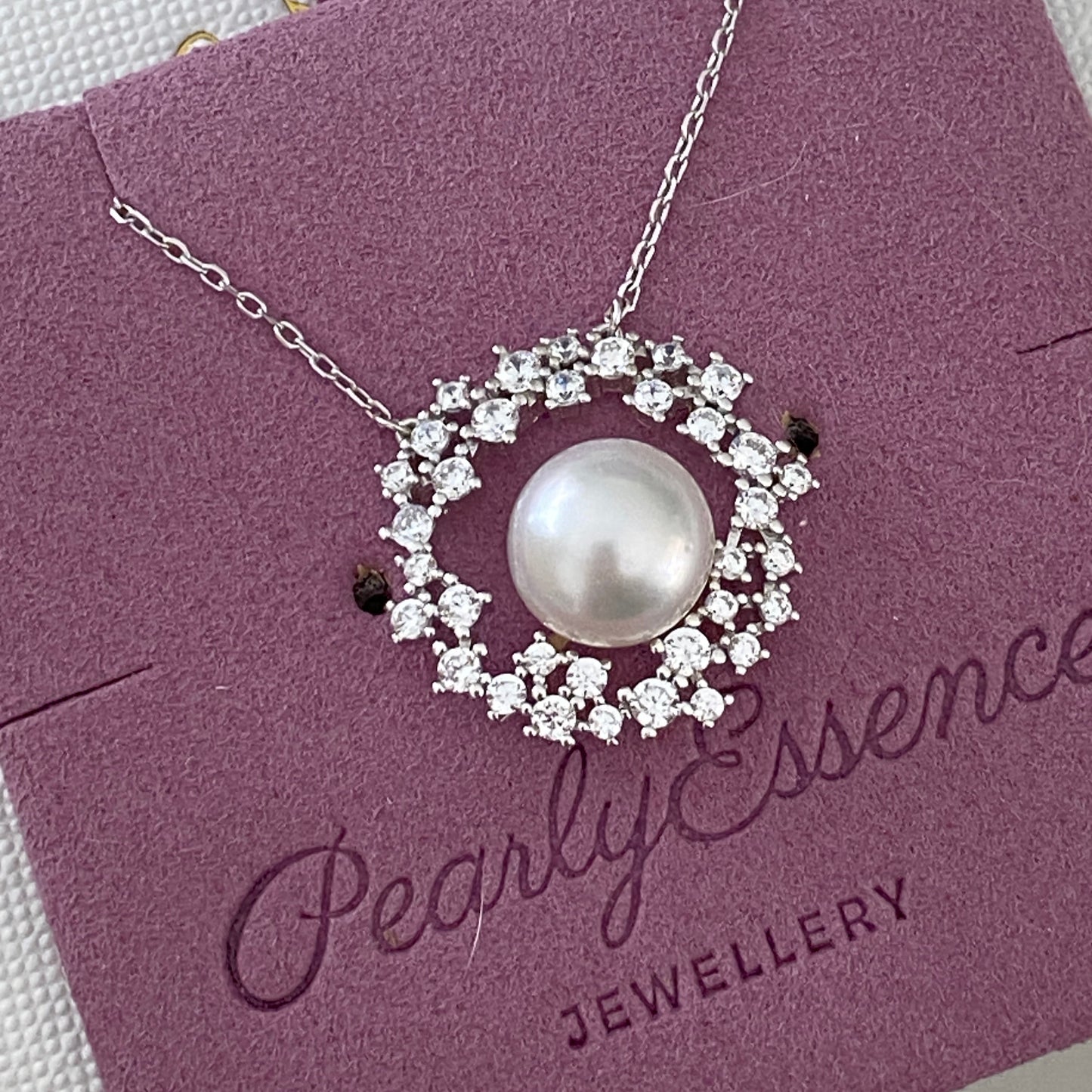 (Pre-order) Ice Snow Garland Australian South Sea Pearl Necklace SNSP0980