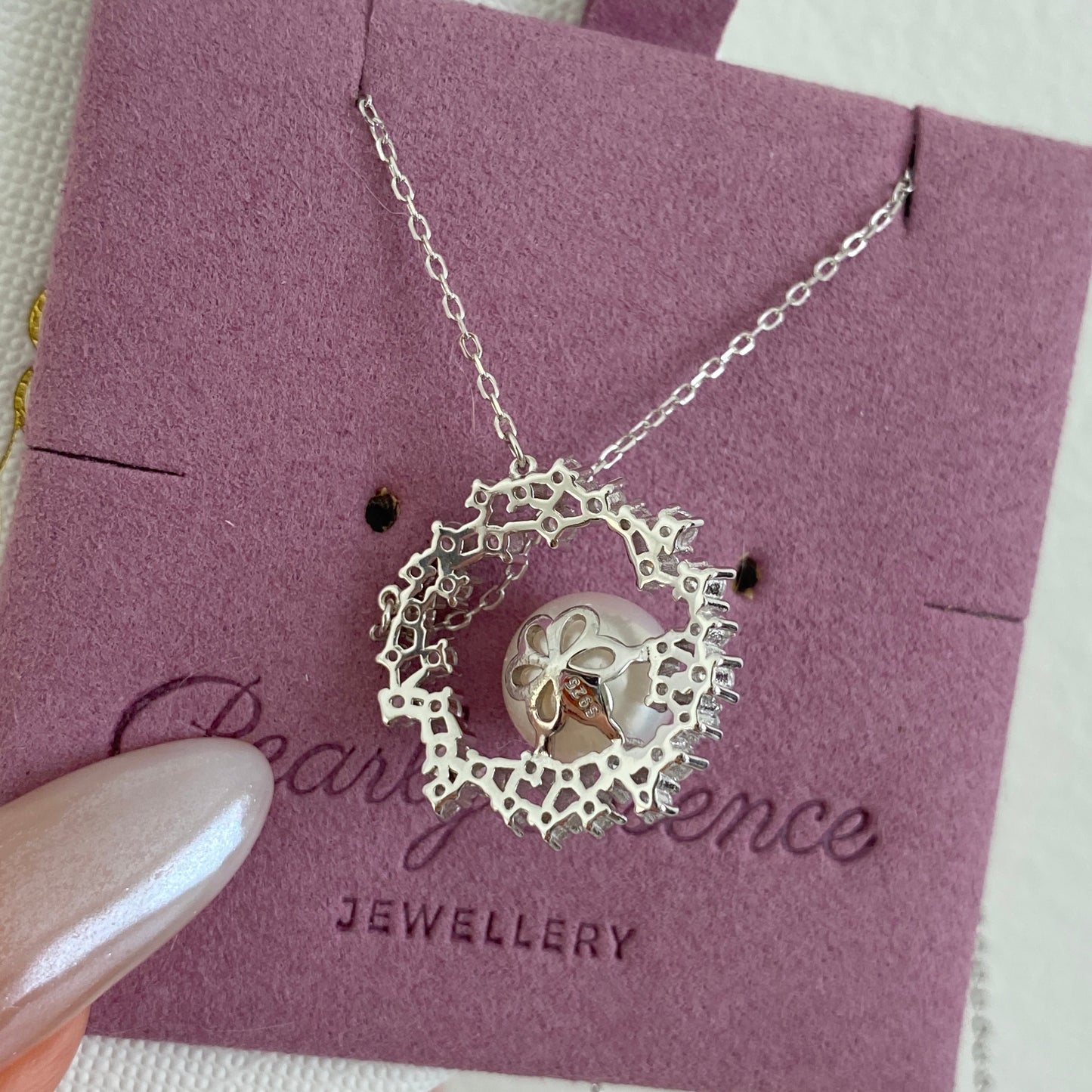 (Pre-order) Ice Snow Garland Australian South Sea Pearl Necklace SNSP0980