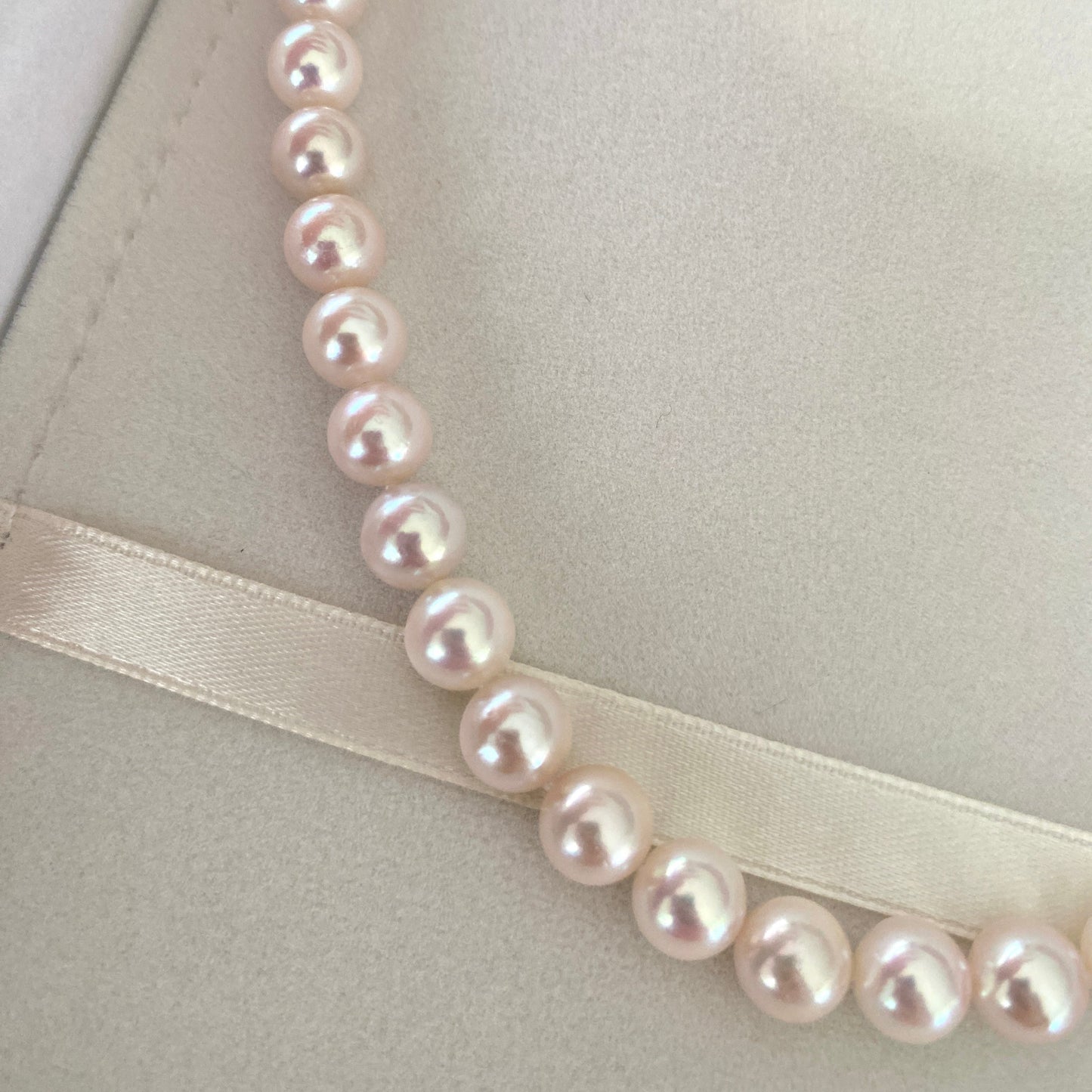 Collier d'ampoule Akoya, 7,5 mm-8 mm