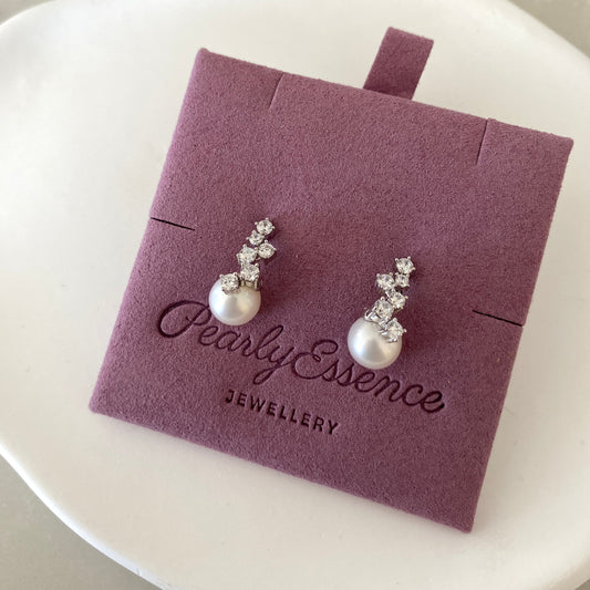 (Pre-order) Gypsophila Freshwater Pearl Stud Earrings FES0820