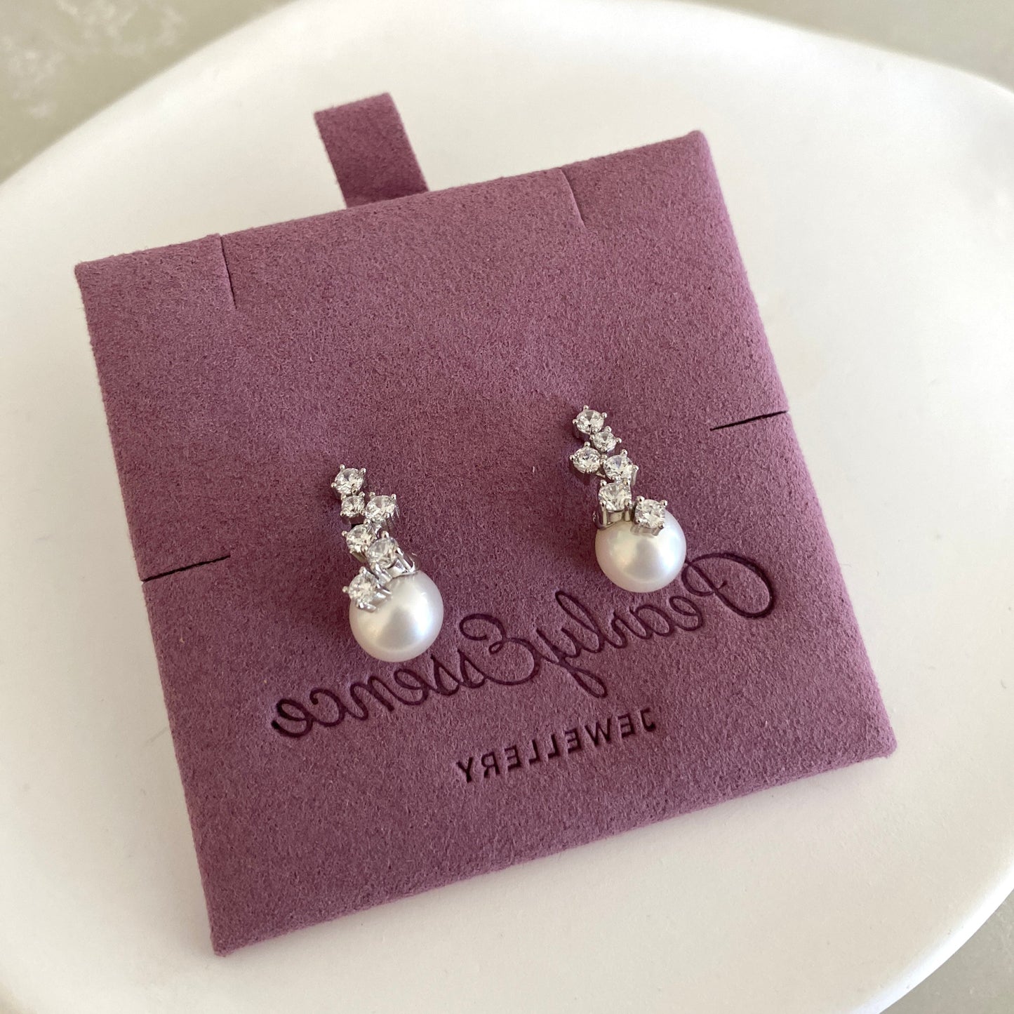 (Pre-order) Gypsophila Freshwater Pearl Stud Earrings FES0820