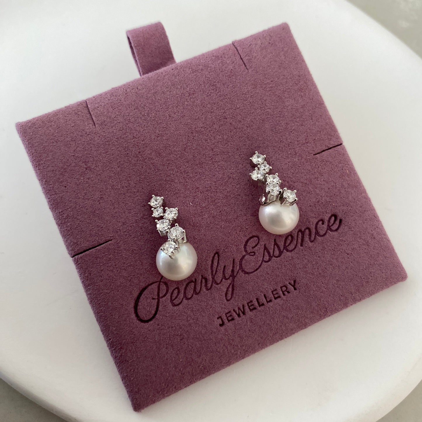 (Pre-order) Gypsophila Freshwater Pearl Stud Earrings FES0820