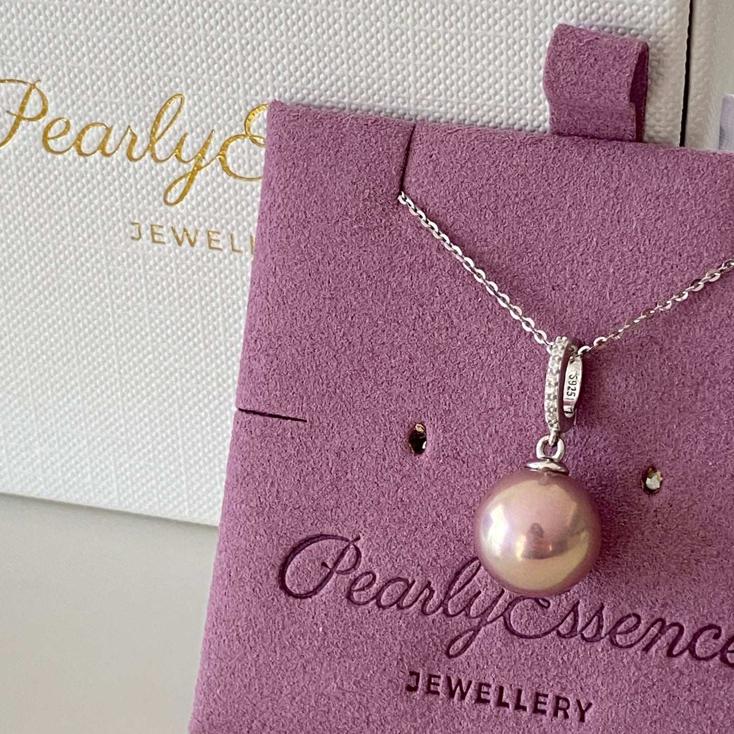 Light Pink Aurora Freshwater Pearl Necklace FNSZ1151