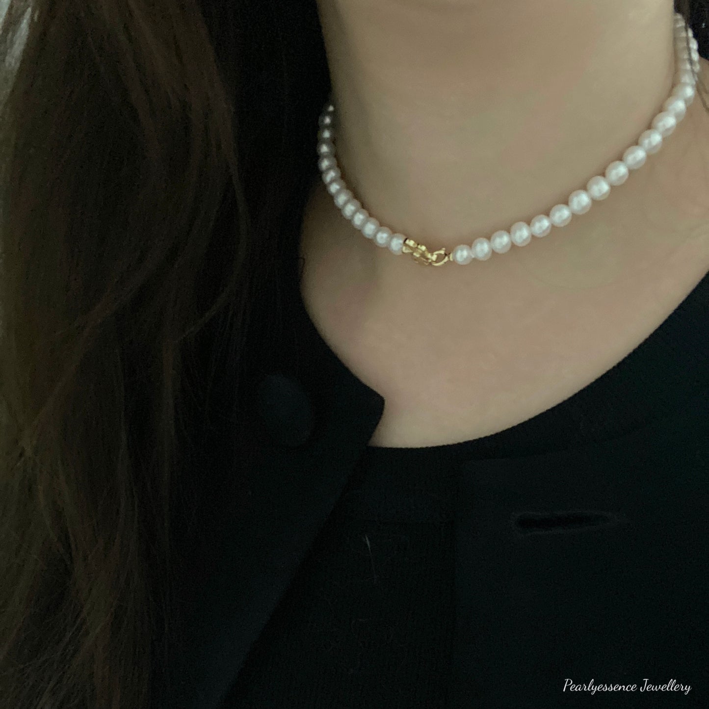 (Pre-order) 6.5-7mm Butterfly Flower Freshwater Pearl Strands FSSG6570