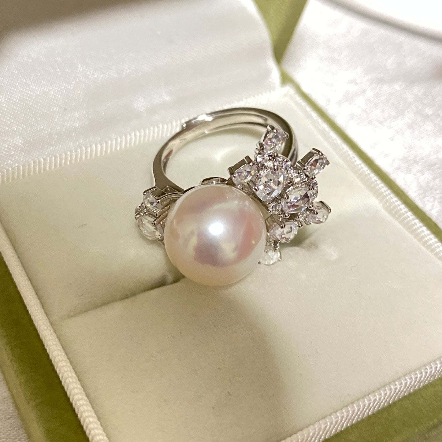 (Pre-order) Starry Fireworks Freshwater Pearl Ring FRS1220