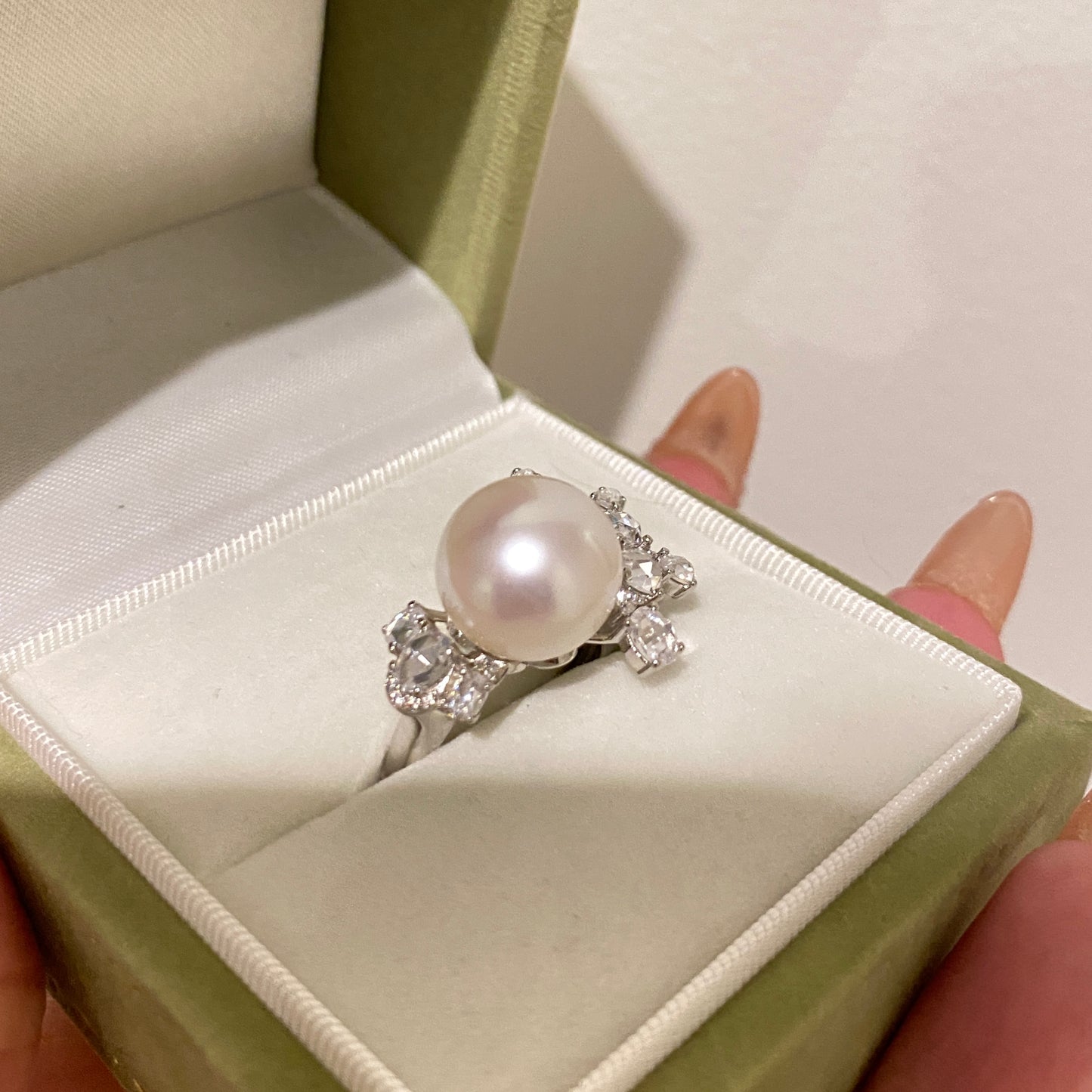 (Pre-order) Starry Fireworks Freshwater Pearl Ring FRS1220