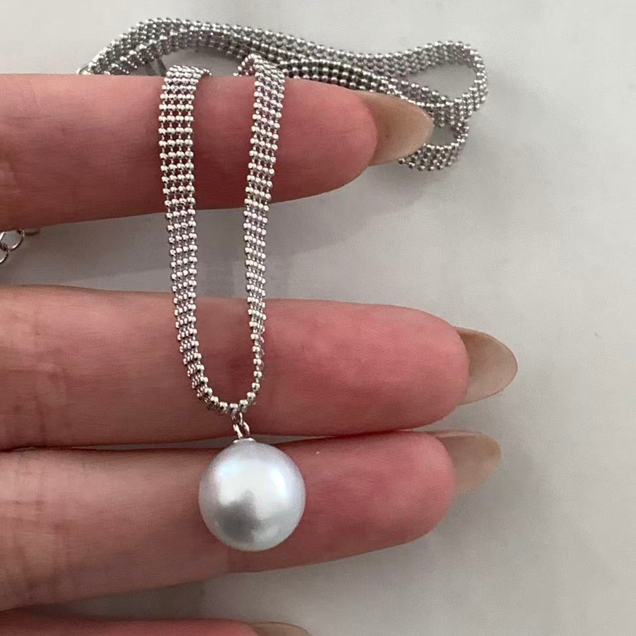 10-11mm Minimalist Australian South Sea Pearl Choker