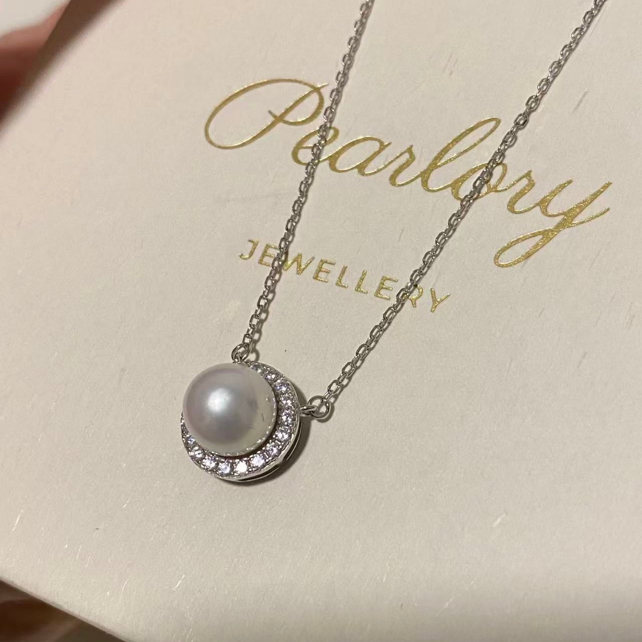 8.5mm Little Sunflower Australian South Sea Pearl Necklace SNS8500