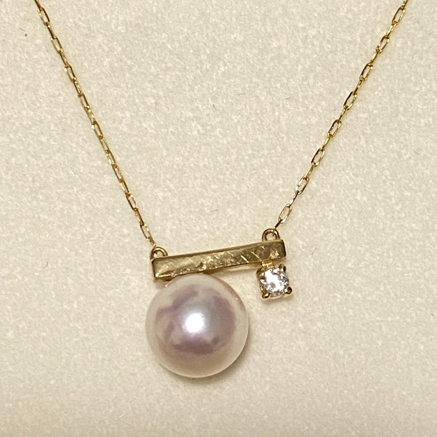 Balance Single Akoya Pearl Necklace AN18K0758