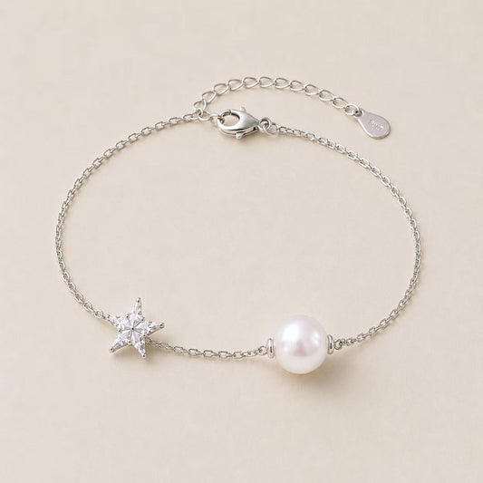 South Sea Pearl Shining Star Bracelet