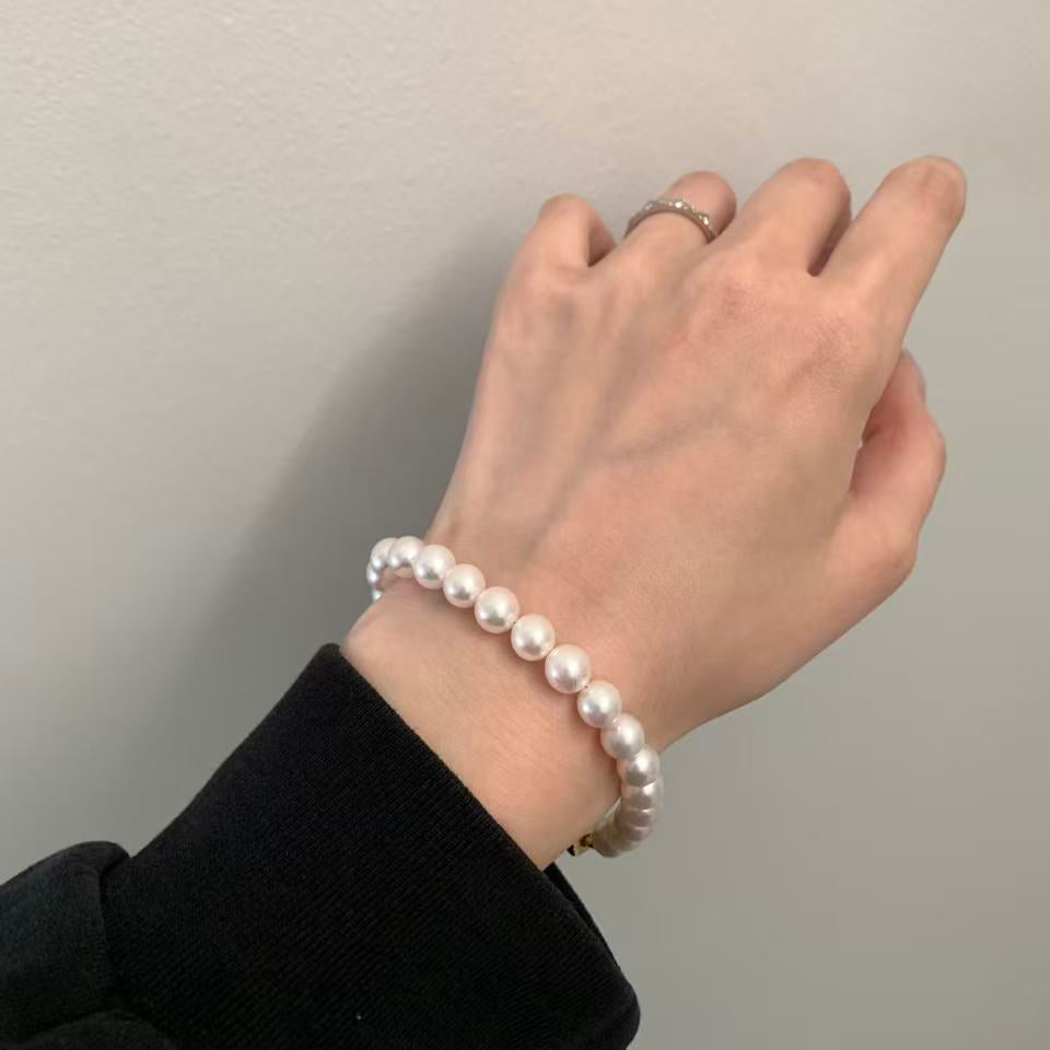 7-7.5mm Akoya Pearl Bow Bracele