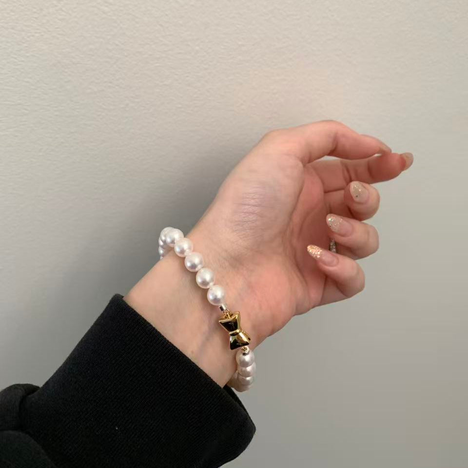 7-7.5mm Akoya Pearl Bow Bracele