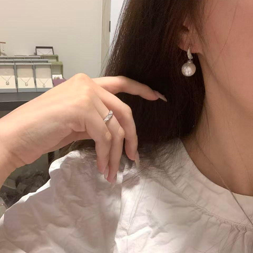 12mm Classic Freshwater Pearl Hook Earrings