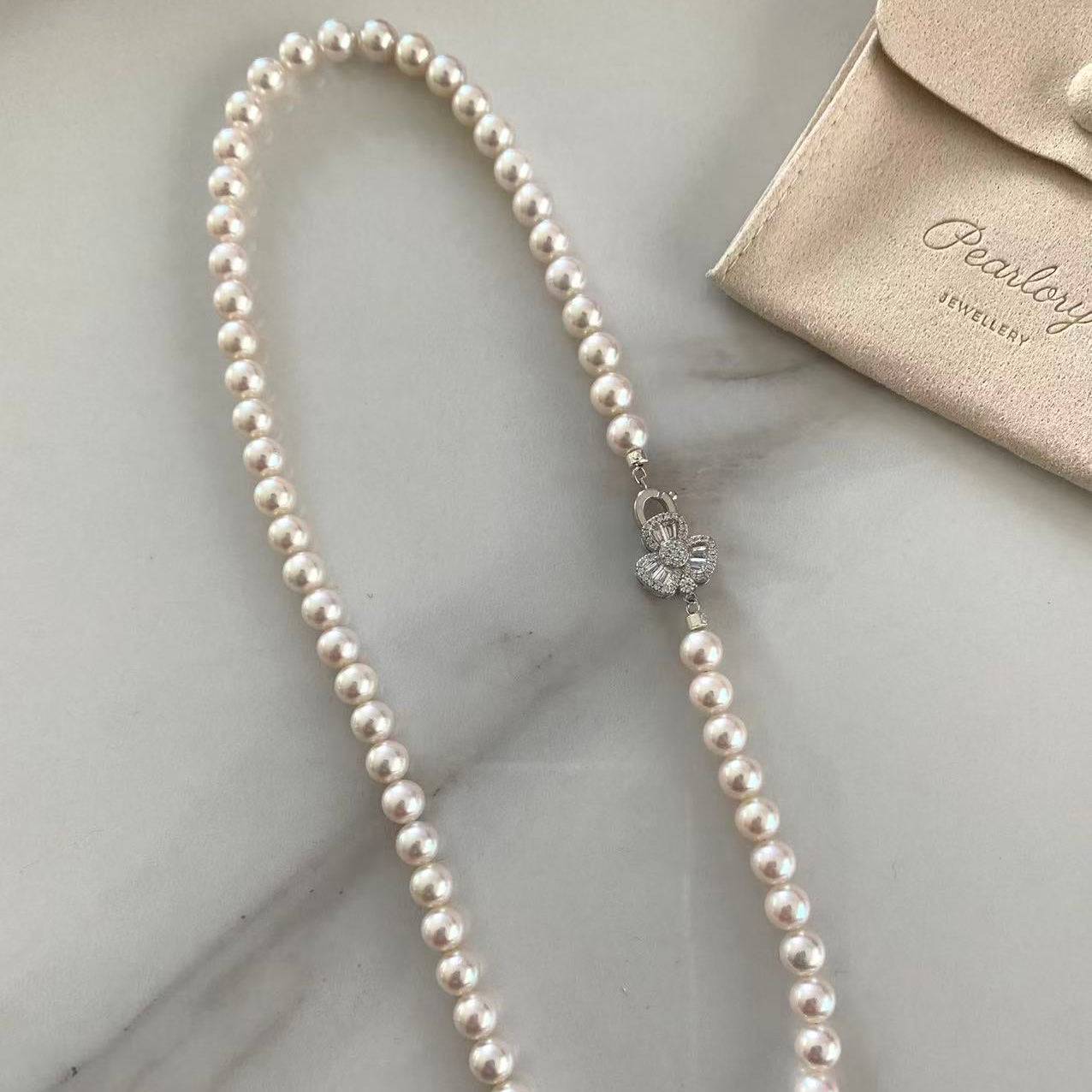 6-7mm Floral Classic Akoya Pearl Strands