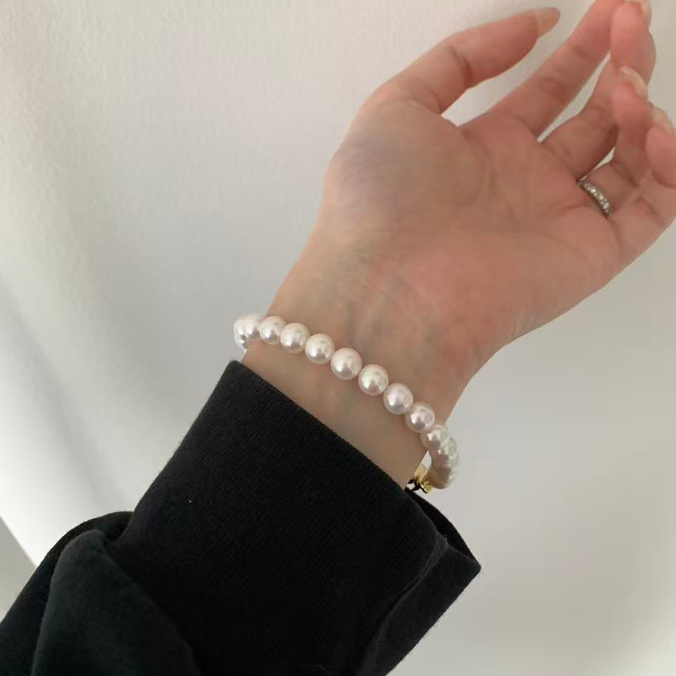 7-7.5mm Akoya Pearl Bow Bracele