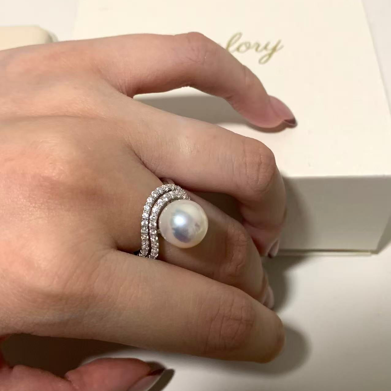 10-11mm Arora Freshwater Pearl Ring
