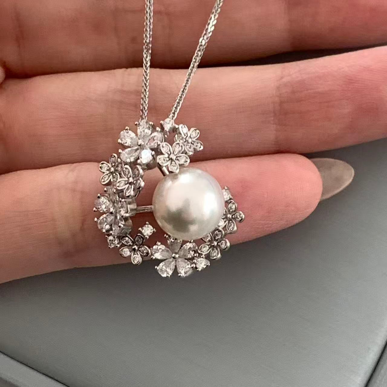 9.8mm Star Garland Australian South Sea Pearl Necklace
