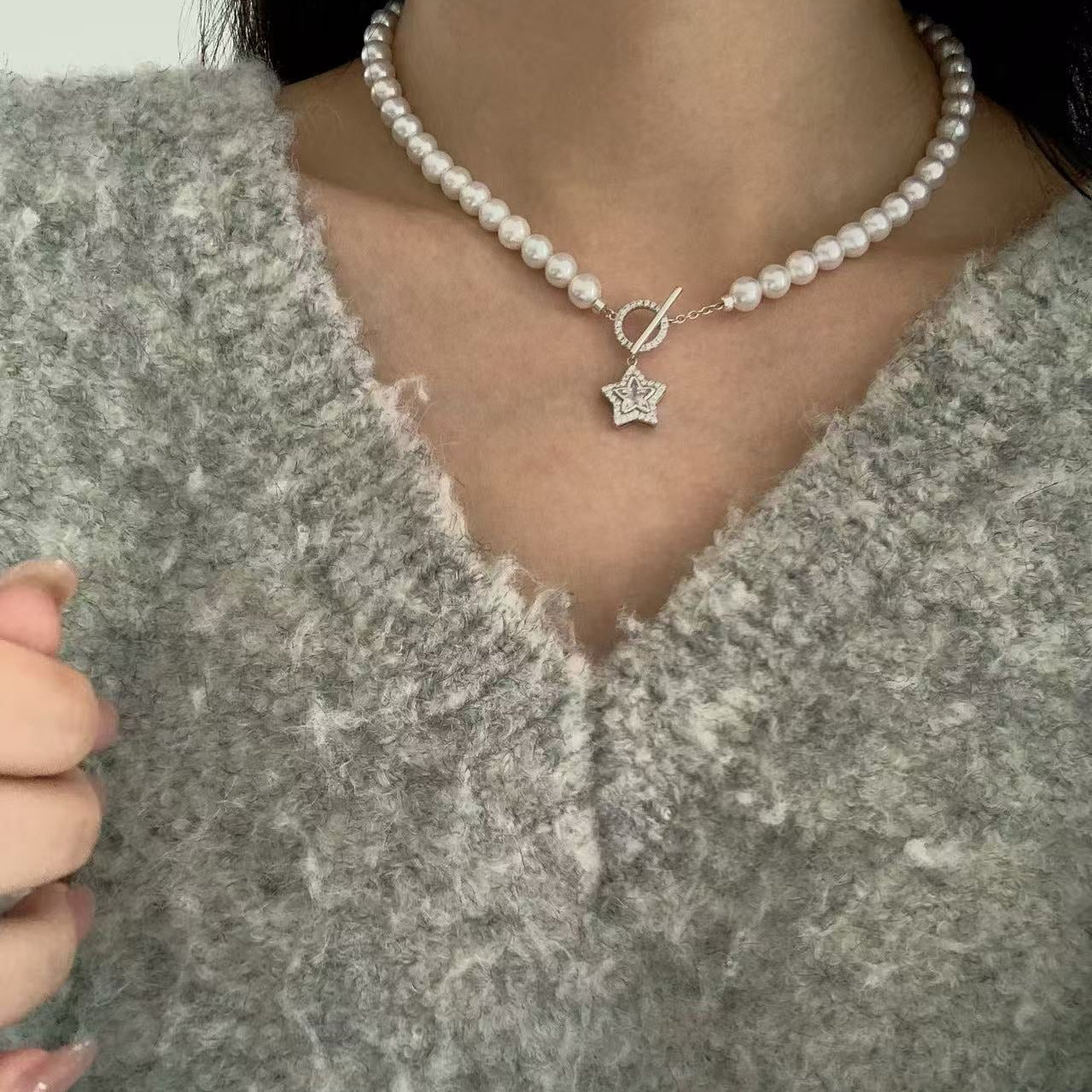 Shimmering Star Freshwater Pearl Strands
