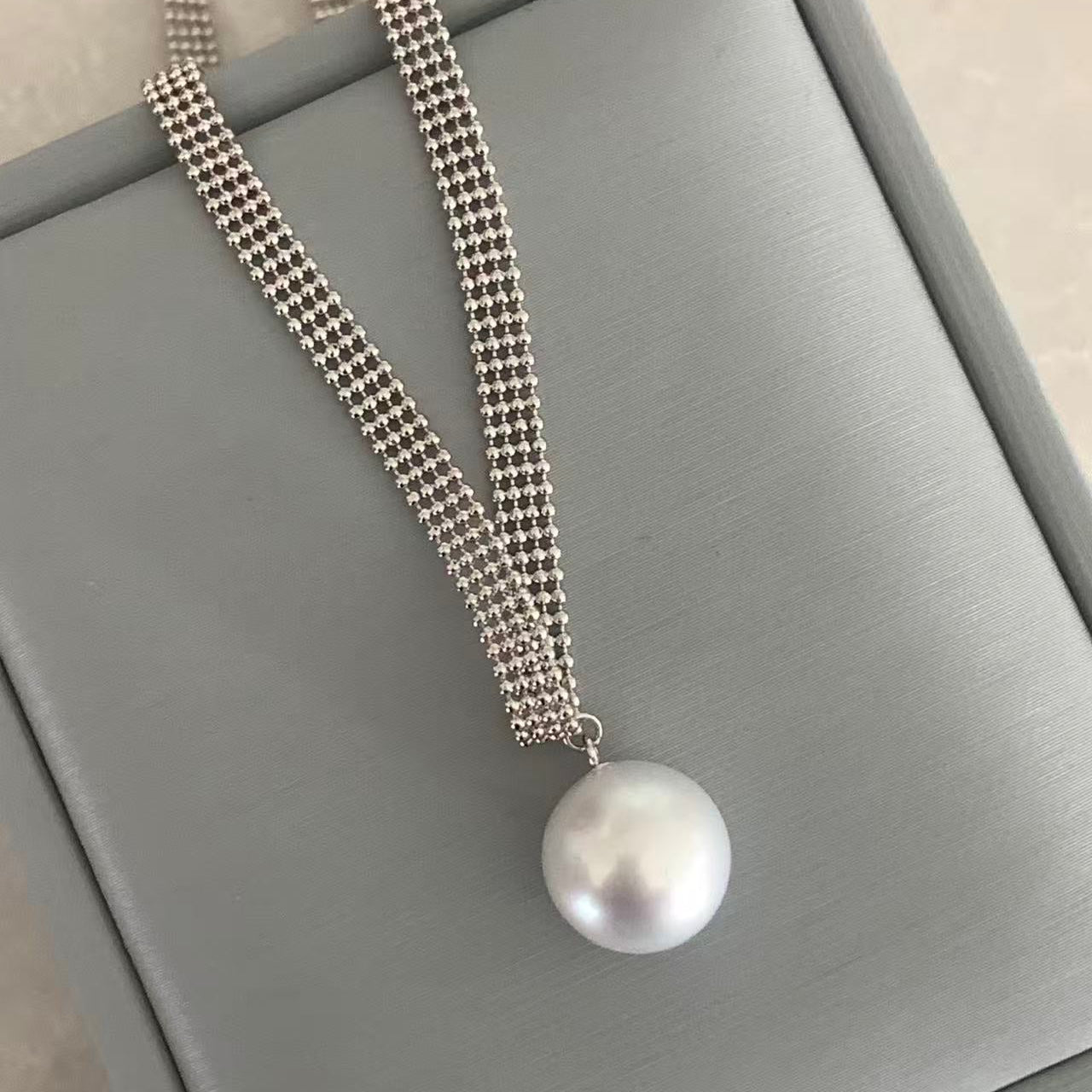 10-11mm Minimalist Australian South Sea Pearl Choker
