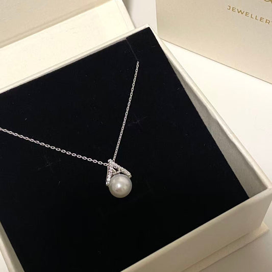 Classic Little “A” Australian South Sea Pearl Necklace