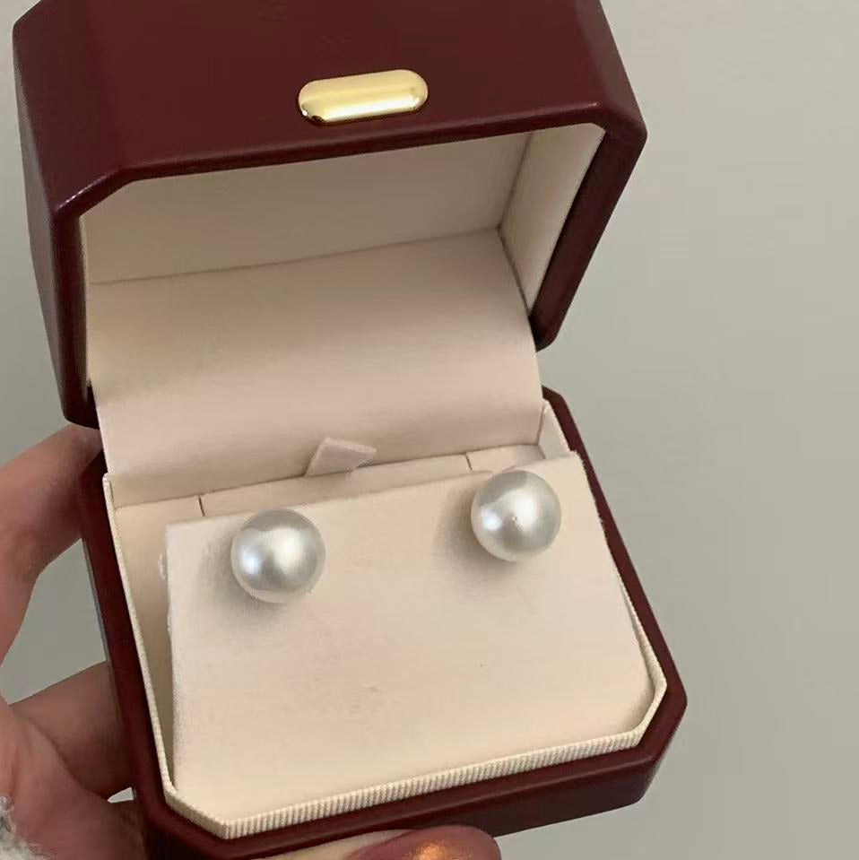 12-13mm Classic Australian South Sea Pearl Studs