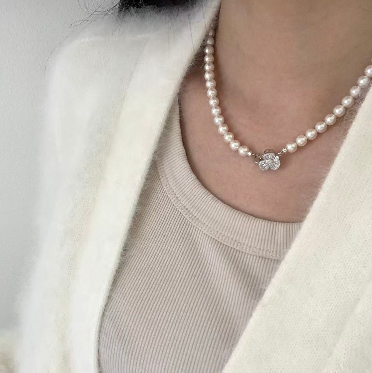 6-7mm Floral Classic Akoya Pearl Strands
