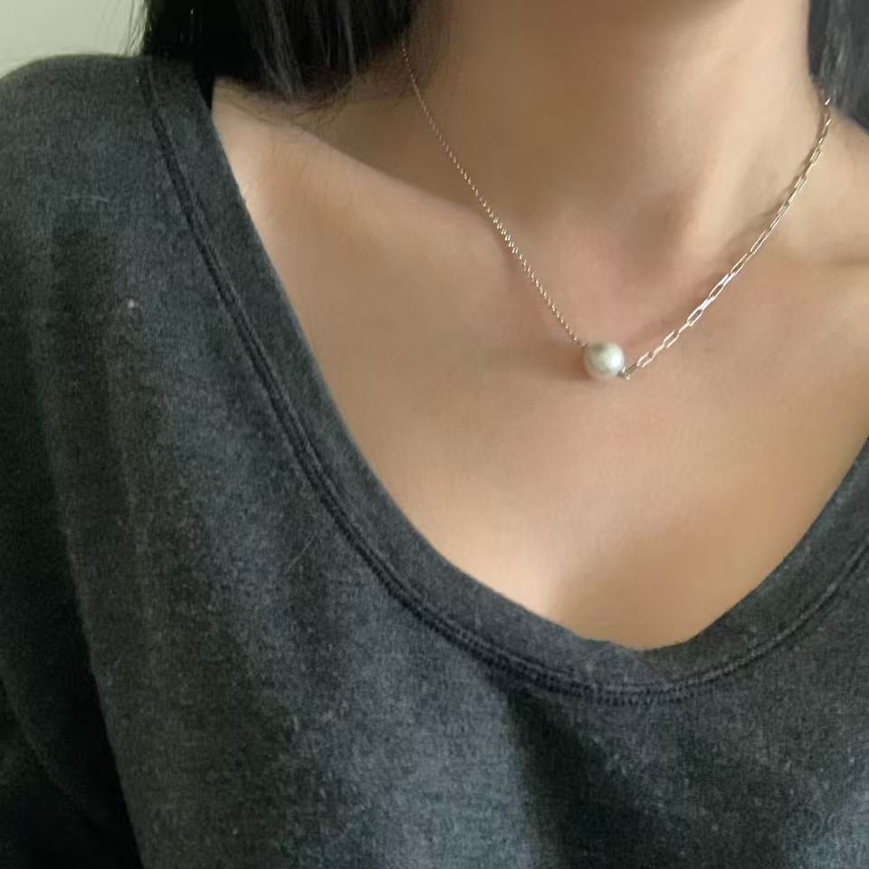 Modern Australian South Sea Pearl AB Chain