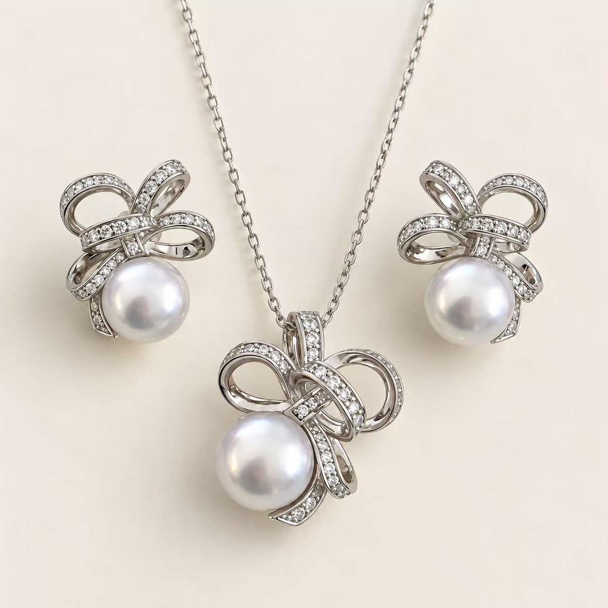 Ribbon Australian South Sea Pearl Sets APPS002