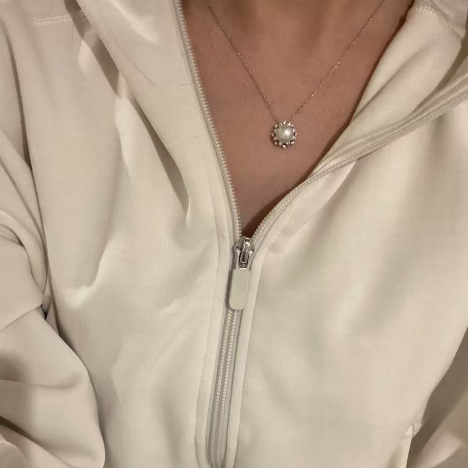 8-9mm Sunny Bloom Australian South Sea Necklace SNS8900