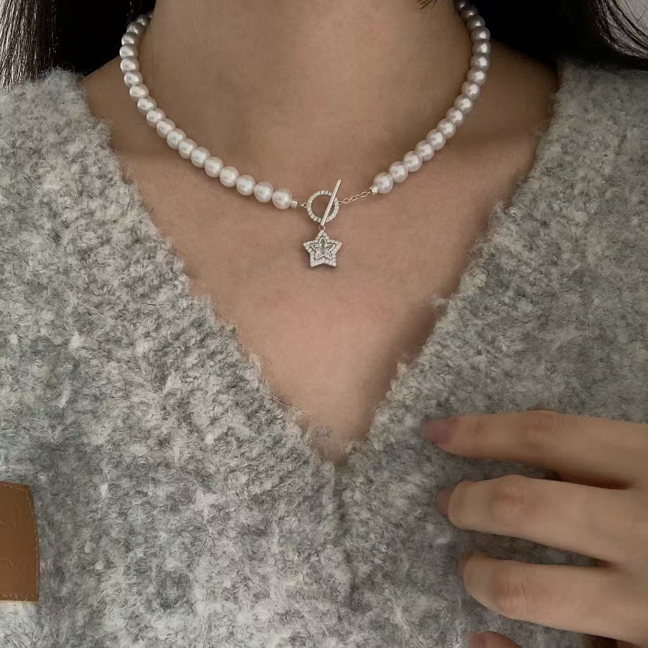 Shimmering Star Freshwater Pearl Strands