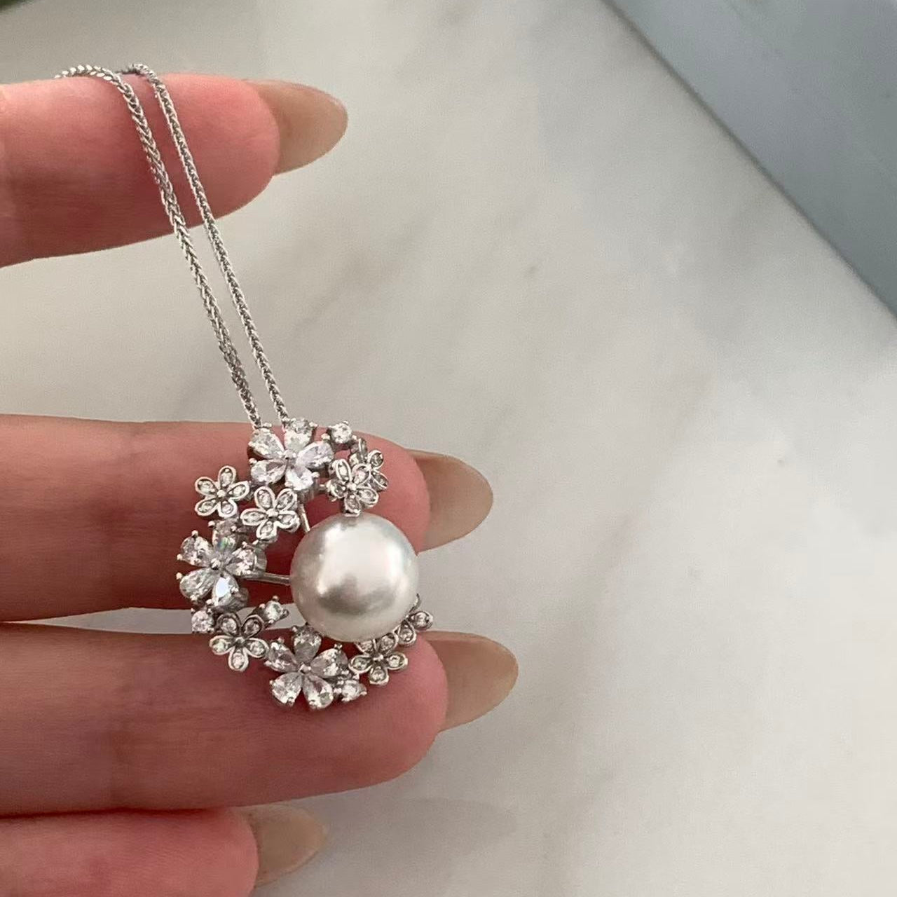 9.8mm Star Garland Australian South Sea Pearl Necklace