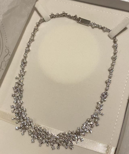 Sparkling Fireworks Freshwater Pearl Necklace