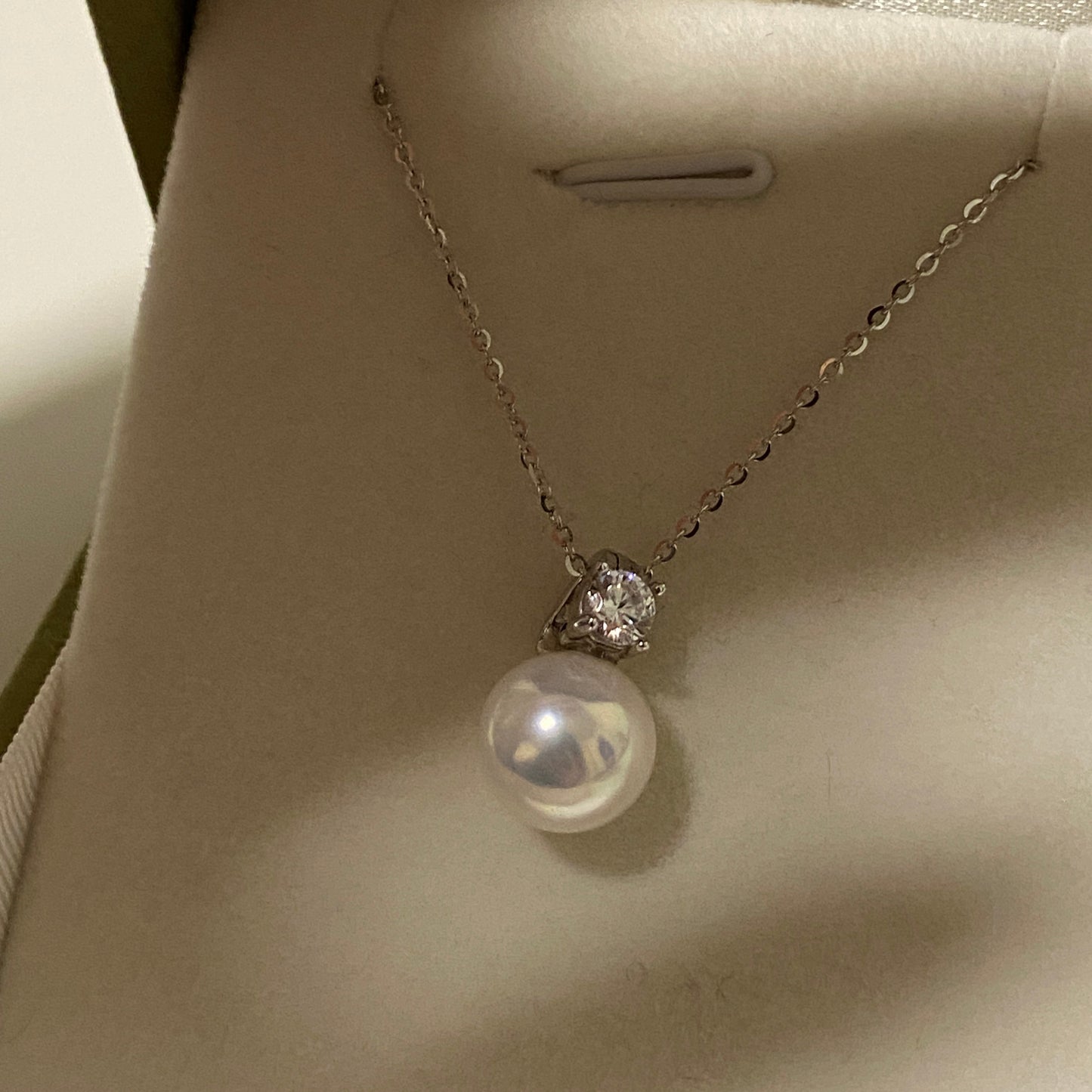 10mm Classic Aurora Freshwater Pearl Necklace