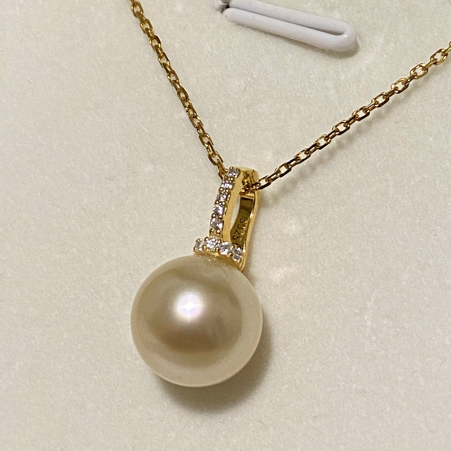10-11mm Classic South Sea Golden Pearl Necklace GNSG1011