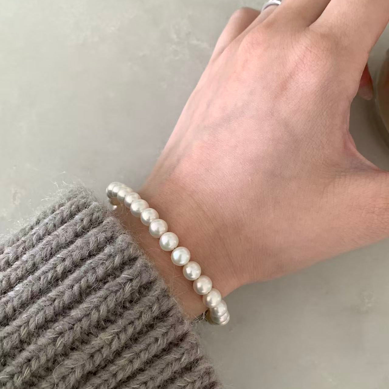 Freshwater Pearl Magnetic Clasp Bracelet