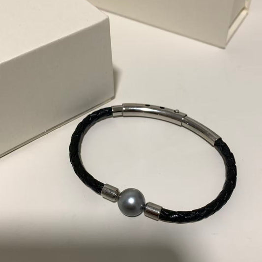 10mm Minimalist Tahitian Pearl Bracelet