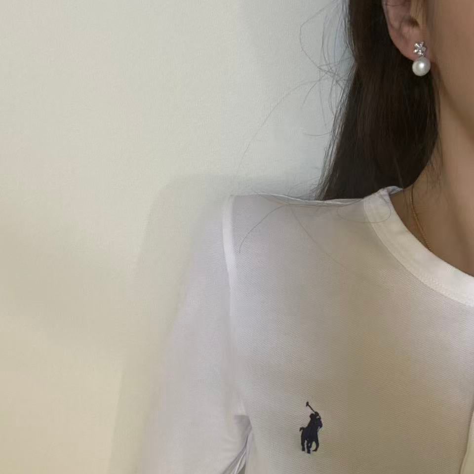 9.5mm Summer Floral Freshwater Pearl Stud Earrings