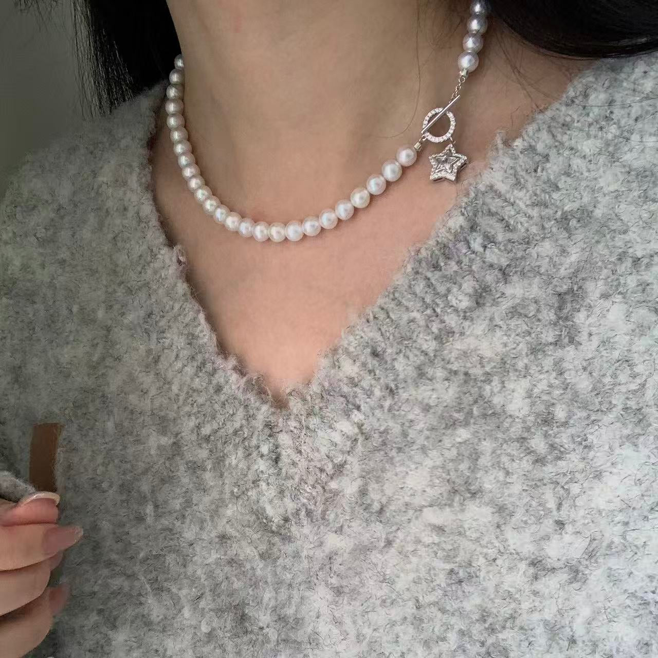 Shimmering Star Freshwater Pearl Strands
