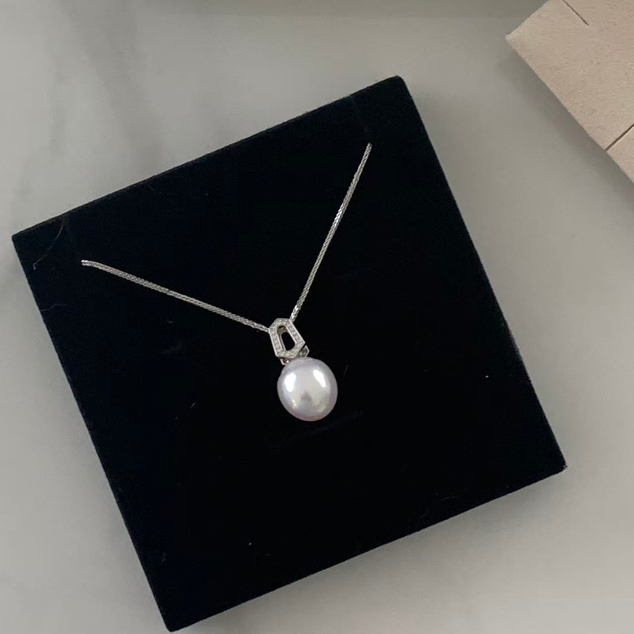 14-15mm Small Shield Australian South Sea Pearl Necklace