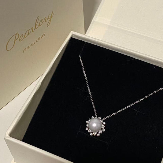 8-9mm Sunny Bloom Australian South Sea Necklace SNS8900