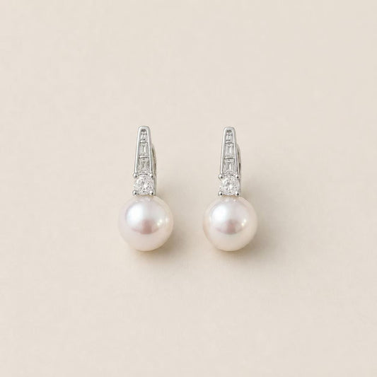 10-11mm Freshwater Pearl Aurora Ear Cuffs