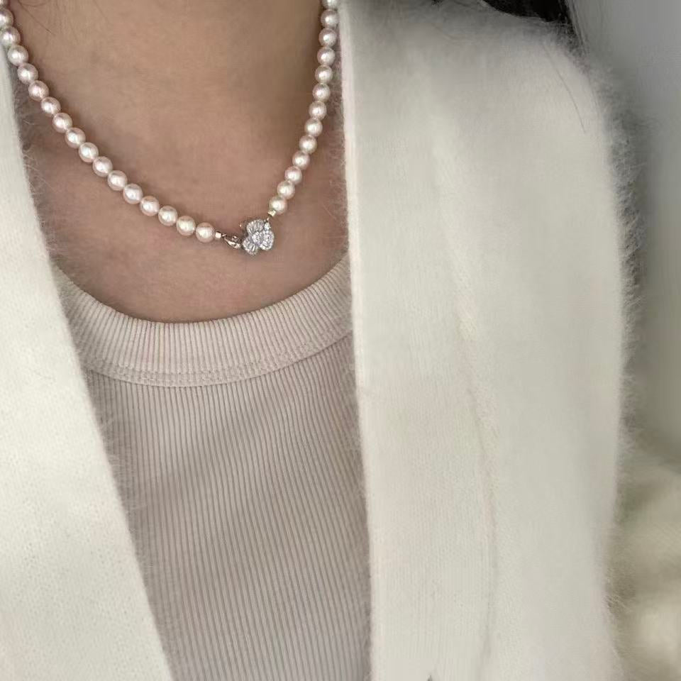 6-7mm Floral Classic Akoya Pearl Strands