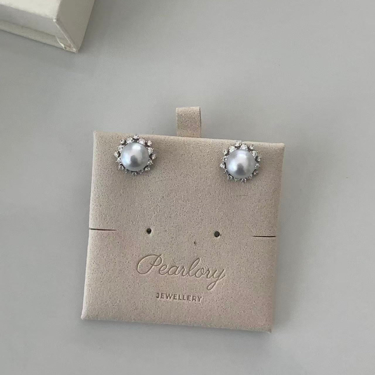 9-10mm Sunny Bloom Australian South Sea Pearl Stud Earrings