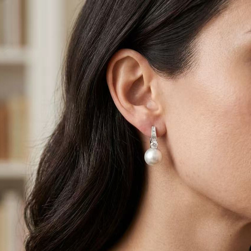 10-11mm Freshwater Pearl Aurora Ear Cuffs